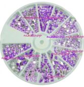 Karusel kamienkov MIX - fialový