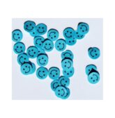 FIMO smile blue