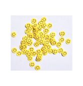 FIMO smile yellow