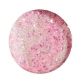 glitter powder MEGA balenie - trblietavé bielo-ružové