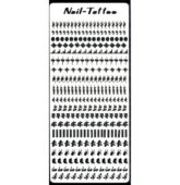 Nálepky sticker decal LION -ČIERNE TN-19