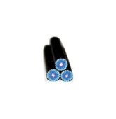 FIMO x-bigi Flower blue/black (šulec)