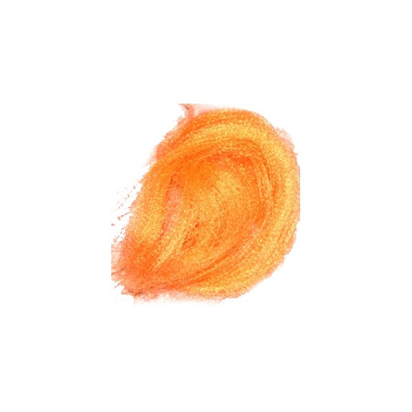 JoS - Decoration SILK - vlások perleť.oranžový