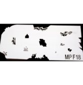 Airbrush šablóna - MPF 18