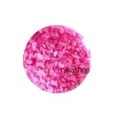 Crushed shells -Drvené mušle ružová PINK