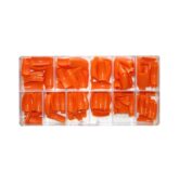 Tipy JOS Cosmetics - oranžové 500ks + box