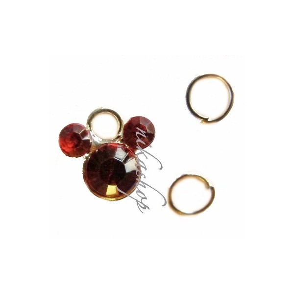 Prívesok červený miky Prívesok červený miky