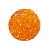 glitter Big balenie - trblietavé oranžové