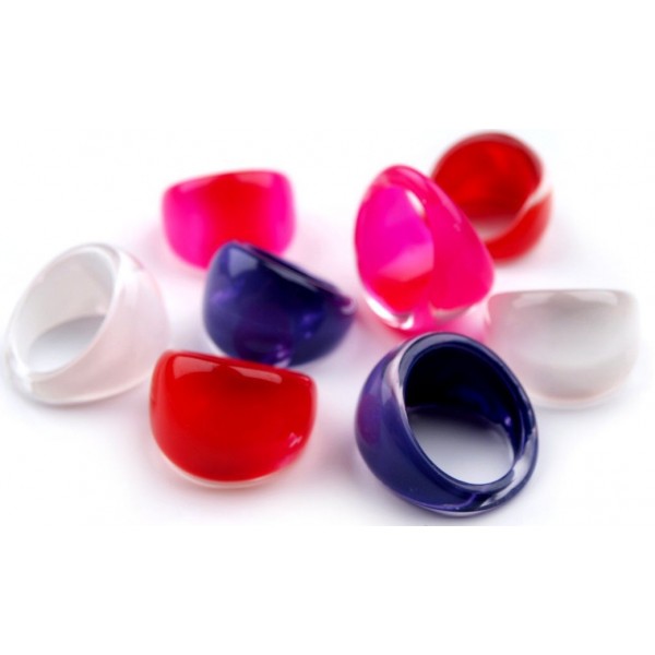 Nail art prsteň ovalny ružový Nail art prsteň ovalny ružový