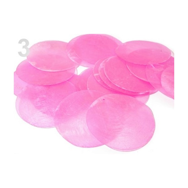 Nail art perleťová placka ružová Nail art perleťová placka ružová