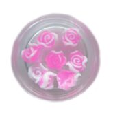 3D silikon - Ruža B Ružová -8122