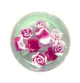 3D silikon - Ruža B pink-8120