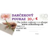 Darčekový poukaz v hodnote 20eur-8706